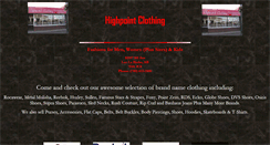 Desktop Screenshot of highpointclothing.com